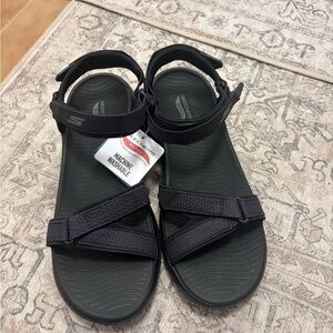 Skechers Black Sandals for Women